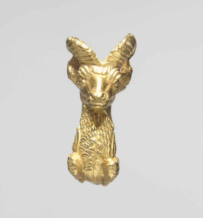 Ibex Bracelet Terminal, 500–400 BCE