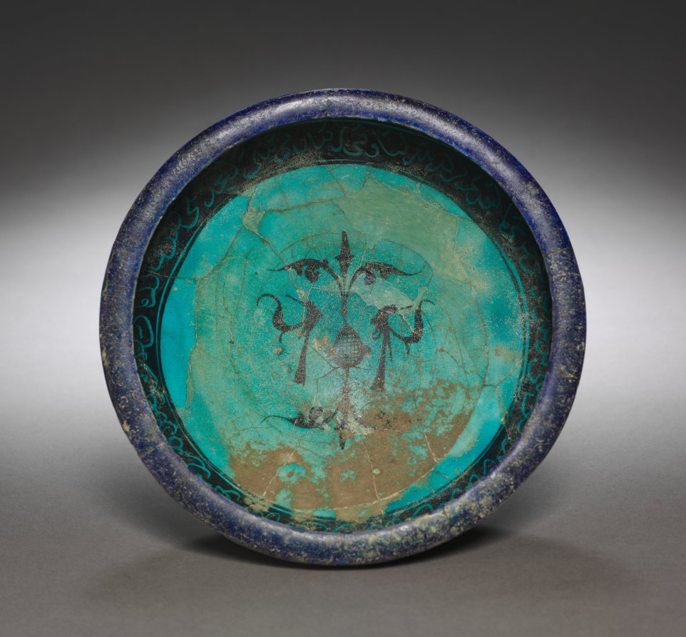 Slip-painted ceramics example