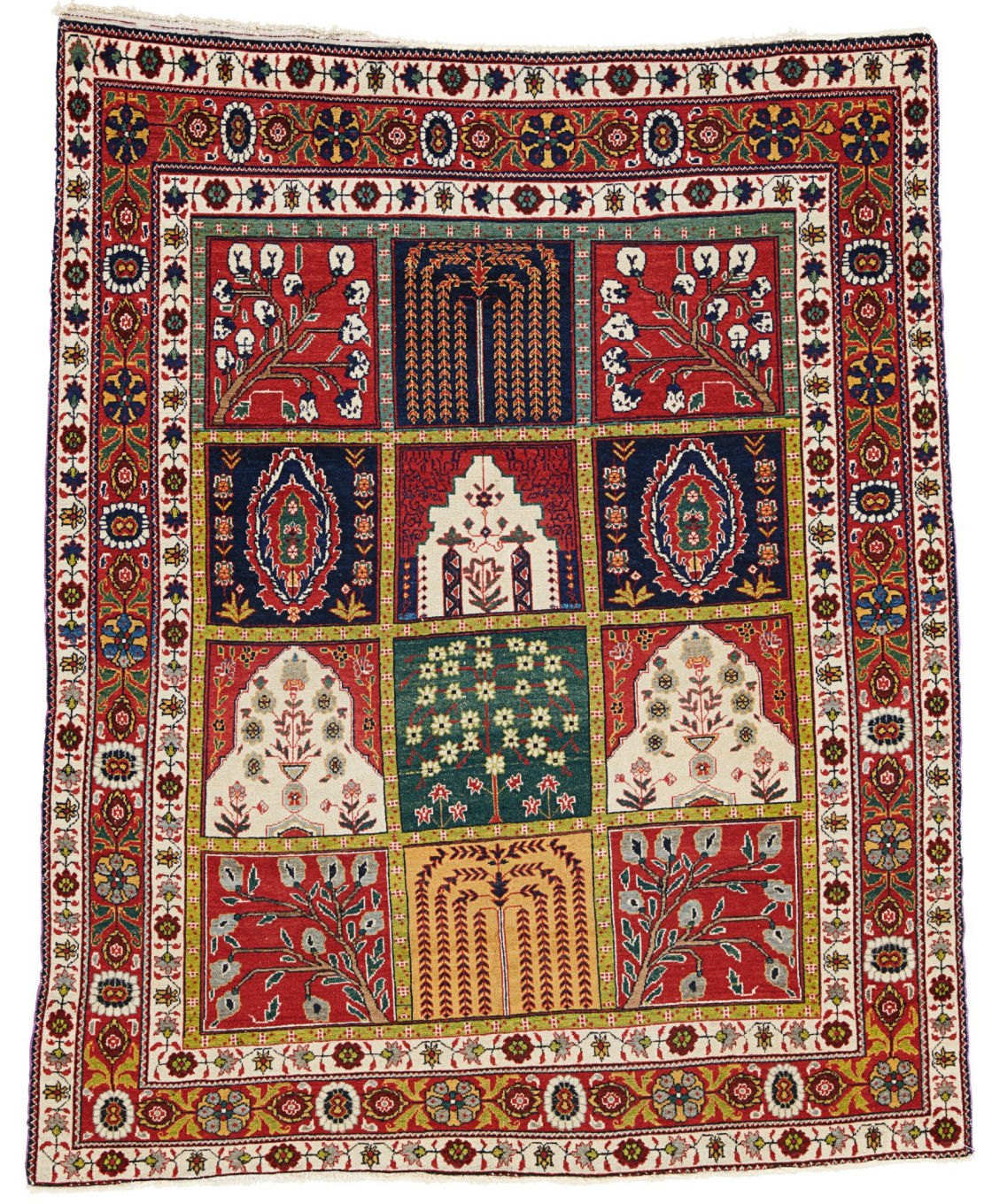 Bakhtiari carpet — representative photograph