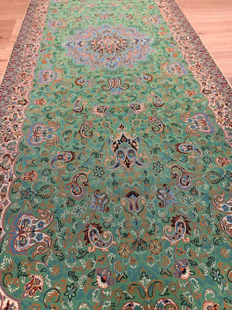 Persian Termeh Table Cloth Runner (~175 cm x ~50 cm)، نمای 3