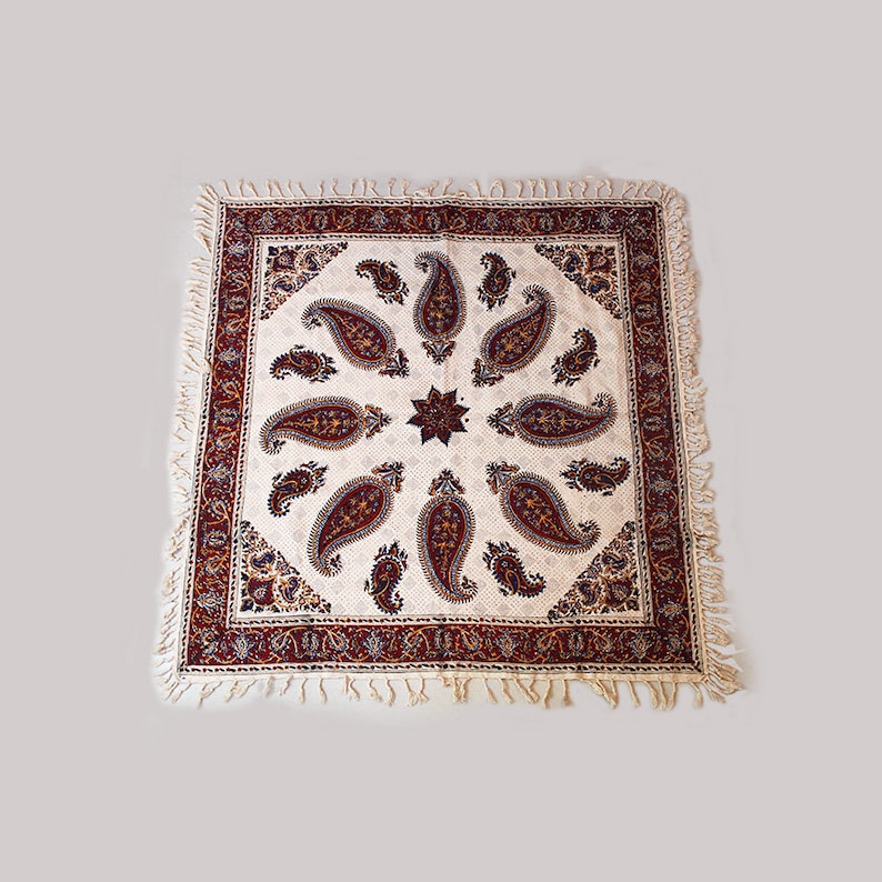 Tablecloth, Tablecloth hand block print, batik