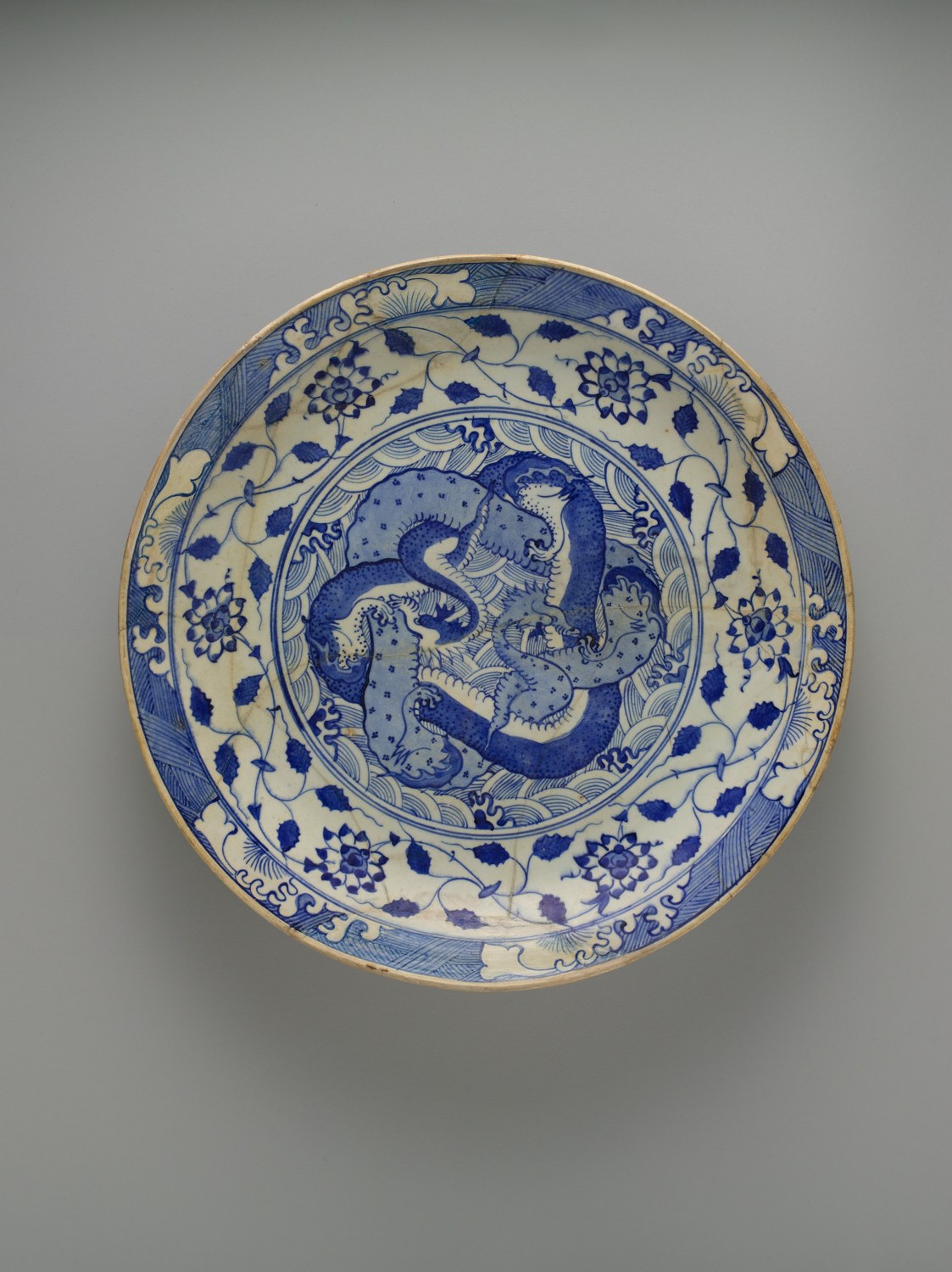 Blue-and-white ceramics