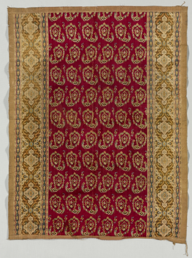 Velvet Panel "Kashan Velvet", 1800s