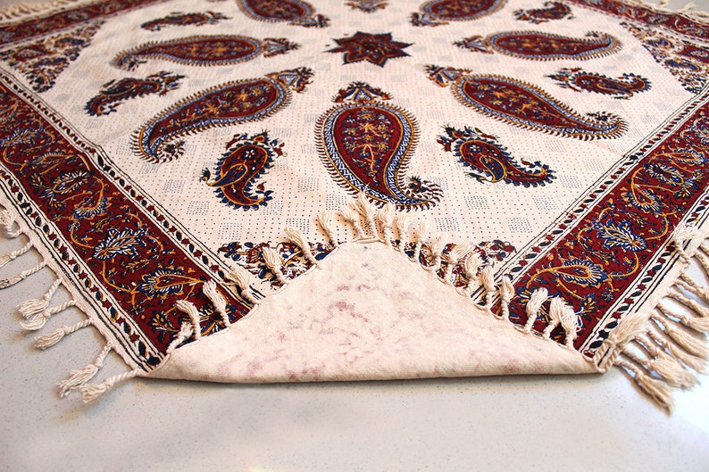 Tablecloth, Tablecloth hand block print, batik، نمای 2