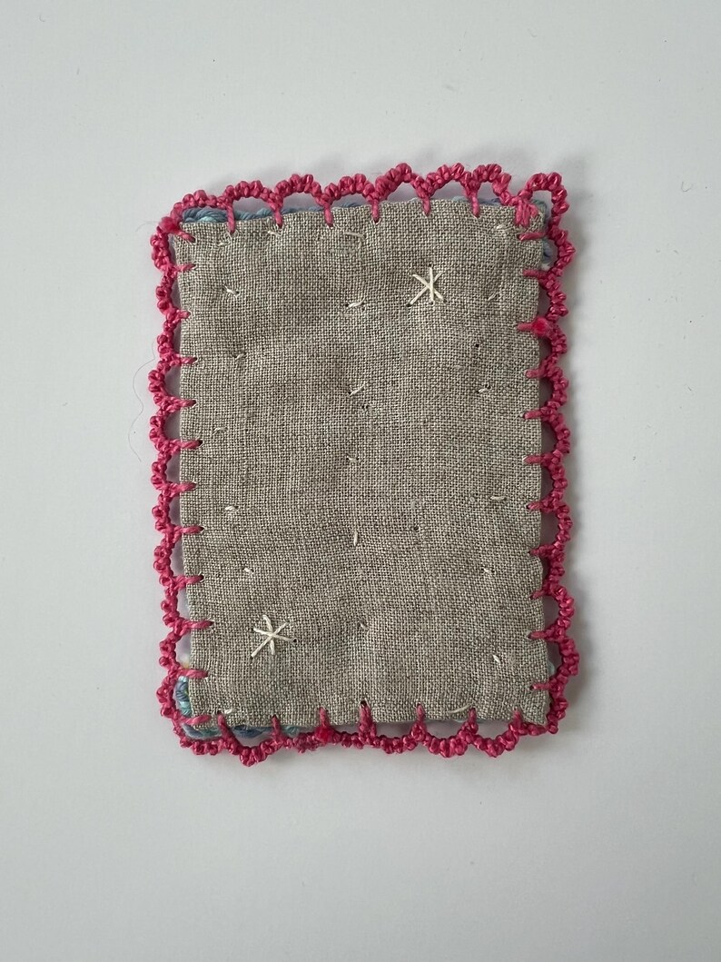 Miniature Carpet with Armenian Needlelace (janyak)، نمای 3